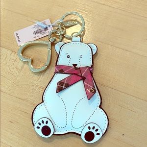 Polar bear key chain